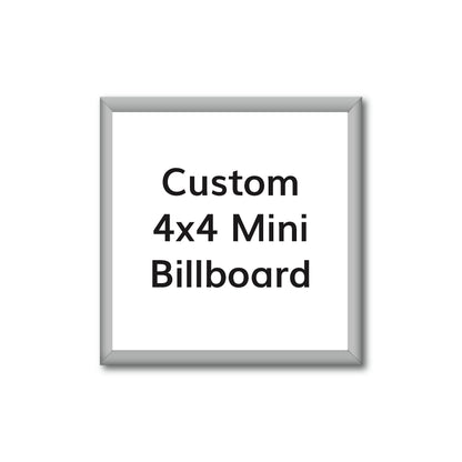 Automotive Custom Mini Billboard Insert - 4 Ft. X 4 Ft.