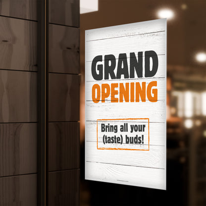 Grand Opening - Window Decal   29 In. X 42 In.