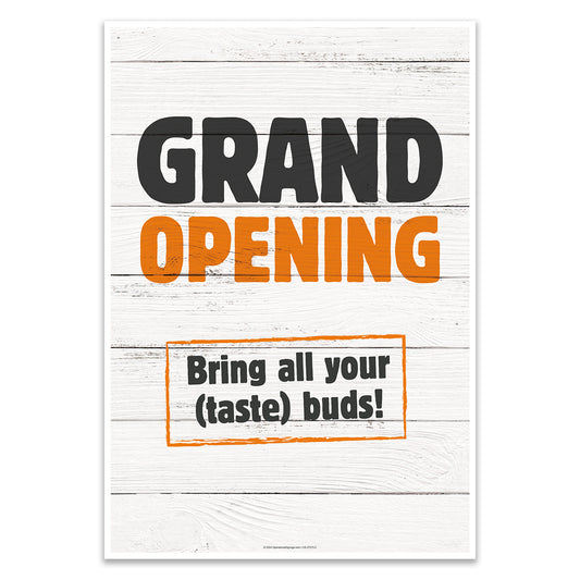 Grand Opening - Window Decal   29 In. X 42 In.