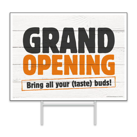 Grand Opening - Lawn Sign - 24 In. X 18 In.