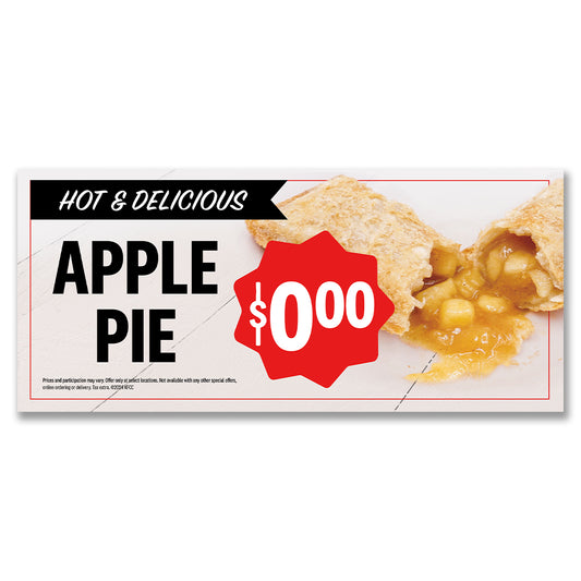 Apple Pie - $ - Interior Lug On Snipeable  -  18 in. x 8 in.