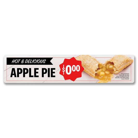 Apple Pie - $ - Lug On Snipeable  -  28 in. x 6 in.