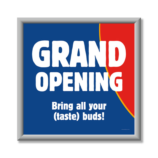 Grand Opening - Mini Billboard Insert - 4 Ft. X 4 Ft.