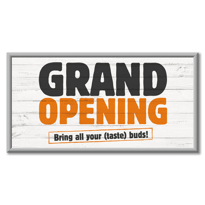 Grand Opening - Mini Billboard Insert - 8 Ft. X 4 Ft.