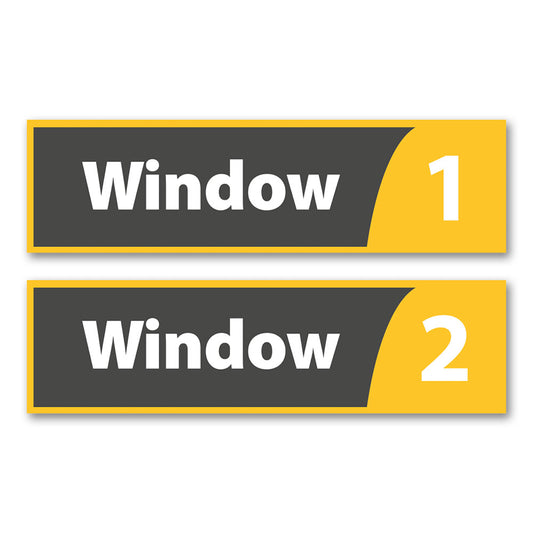 Pay Window Sets – OperationalSignage.com