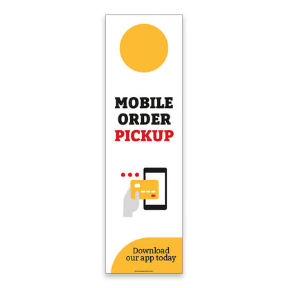 Mobile Order Pickup - Parking Sign – OperationalSignage.com