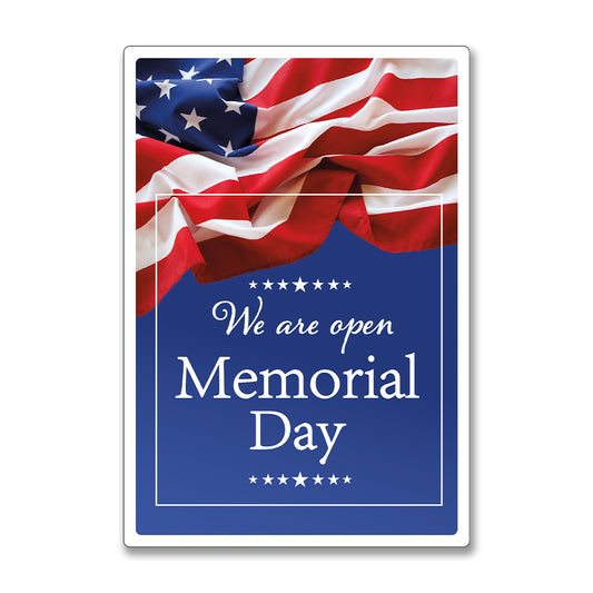 Memorial Day - Lawn Sign 24 In X 18 In.
