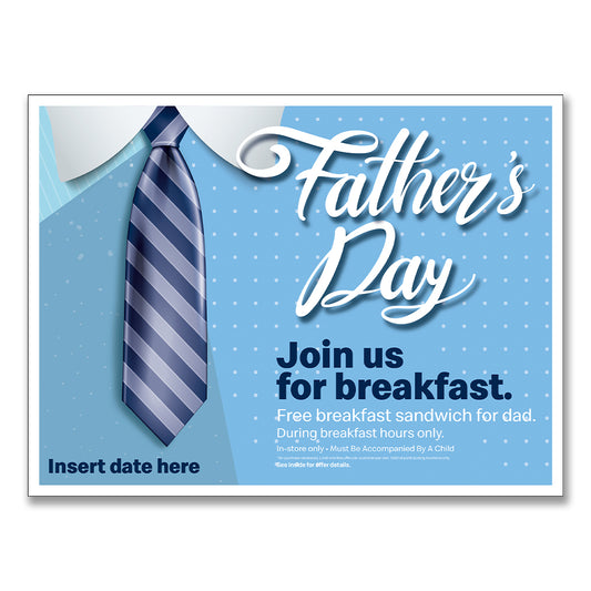 Father's Day - Lawn Sign Dry Erase 24 In X 18 In.