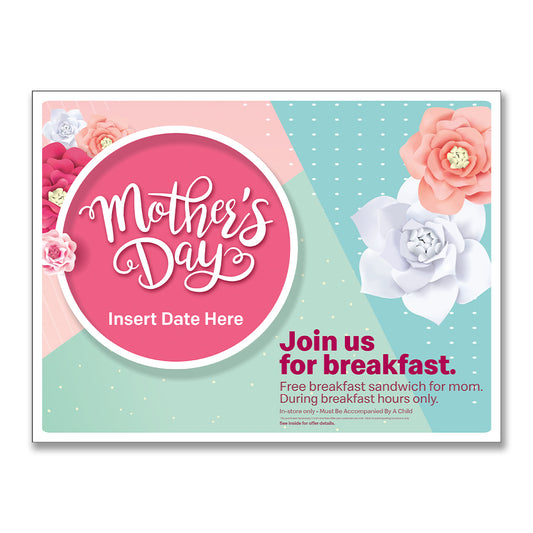 Mother's Day - Lawn Sign 24 In X 18 In.