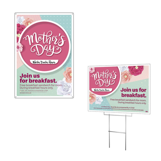 Mother's Day Special Kit - Poster & Lawn Sign