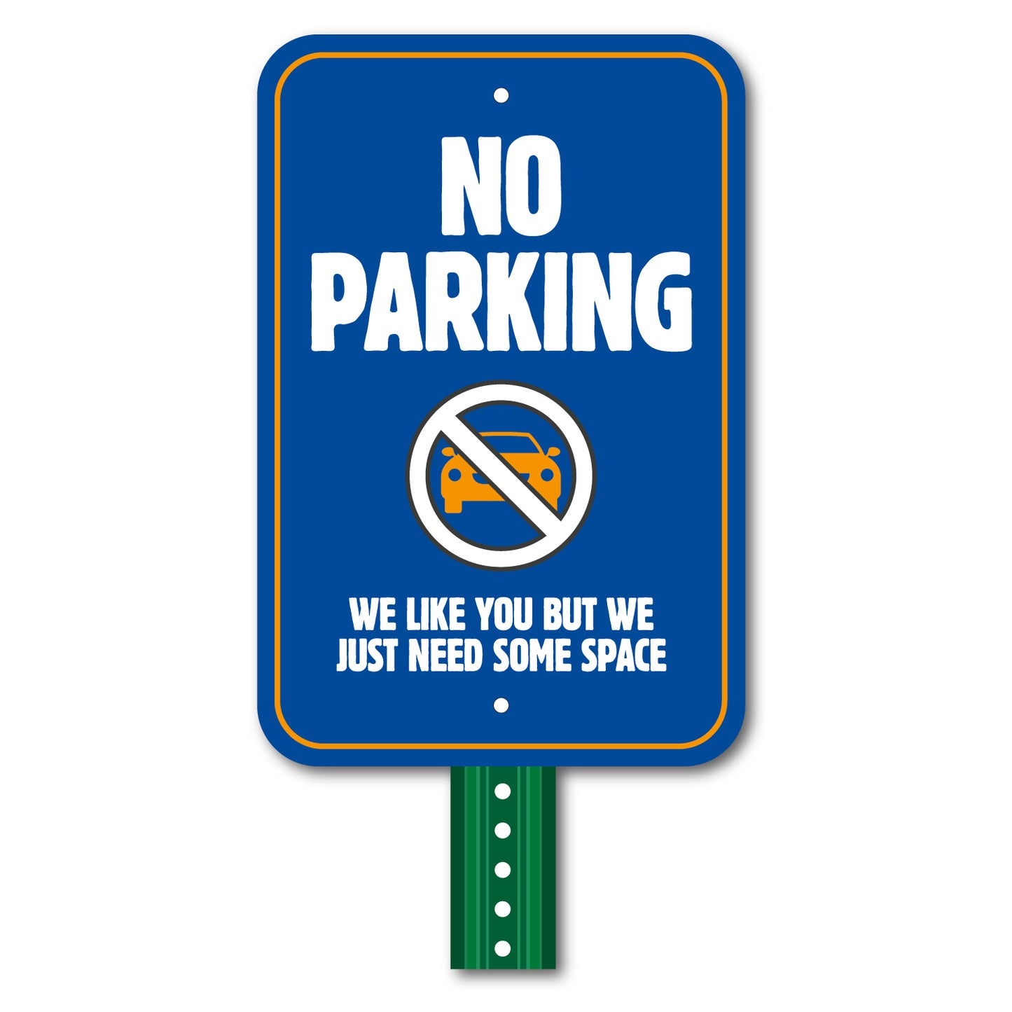 No Parking Sign - 12 In. x 18 In.