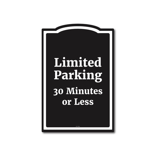 Limited Parking - Parking Sign - 12 In. X 18 In.