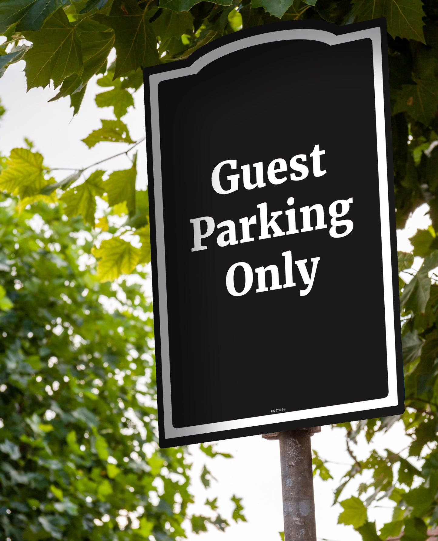 Guest Parking - Parking Sign - 12 In. X 18 In.