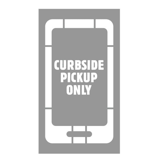 Curbside Pickup - Parking Space Stencil - 24 in x 42.75 in