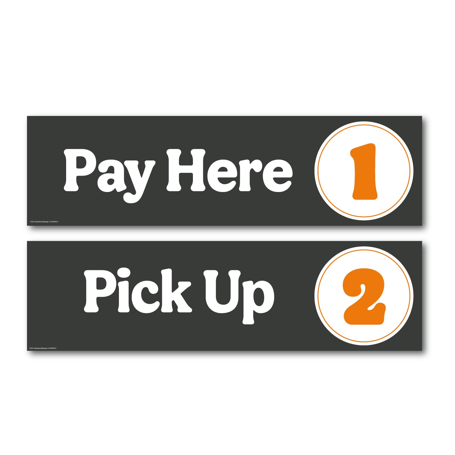 Pay Window Sets – OperationalSignage.com