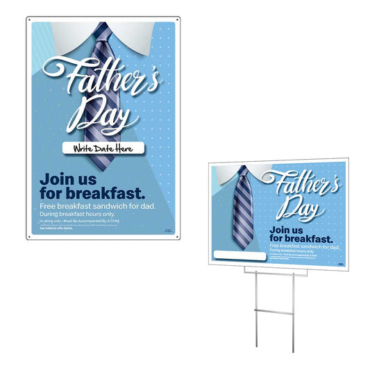 Father's Day Special Kit - Poster & Lawn Sign