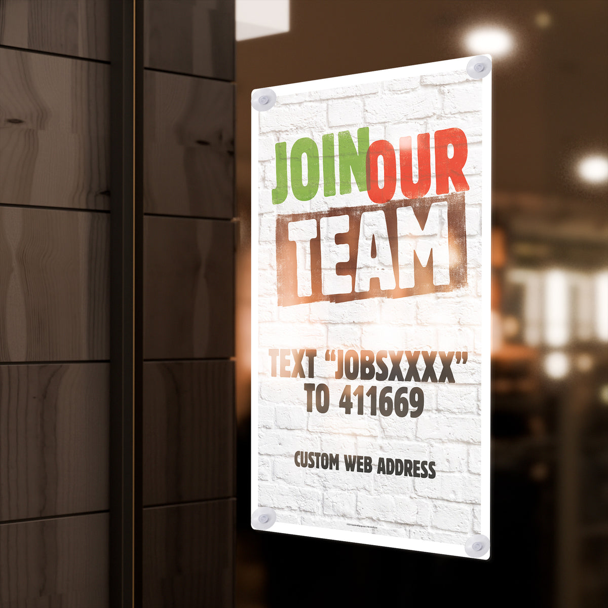 Team Members Signange Join Our Team - Poster - 29 in. x 42 in. – OperationalSignage.com