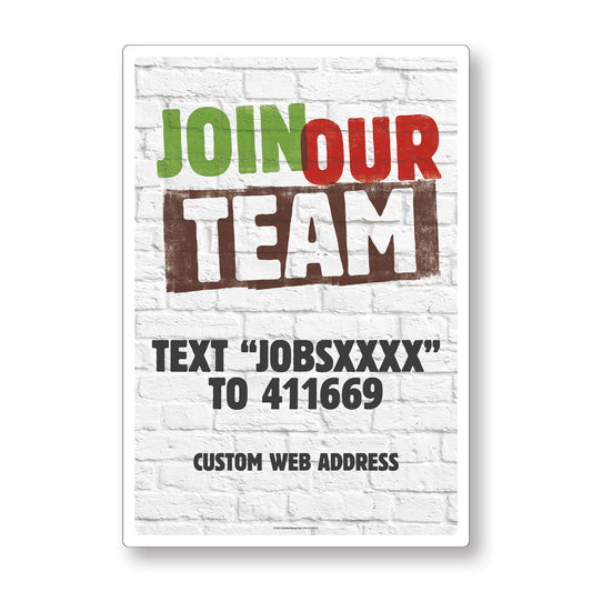 Join Our Team - Poster - 29 in. x 42 in.