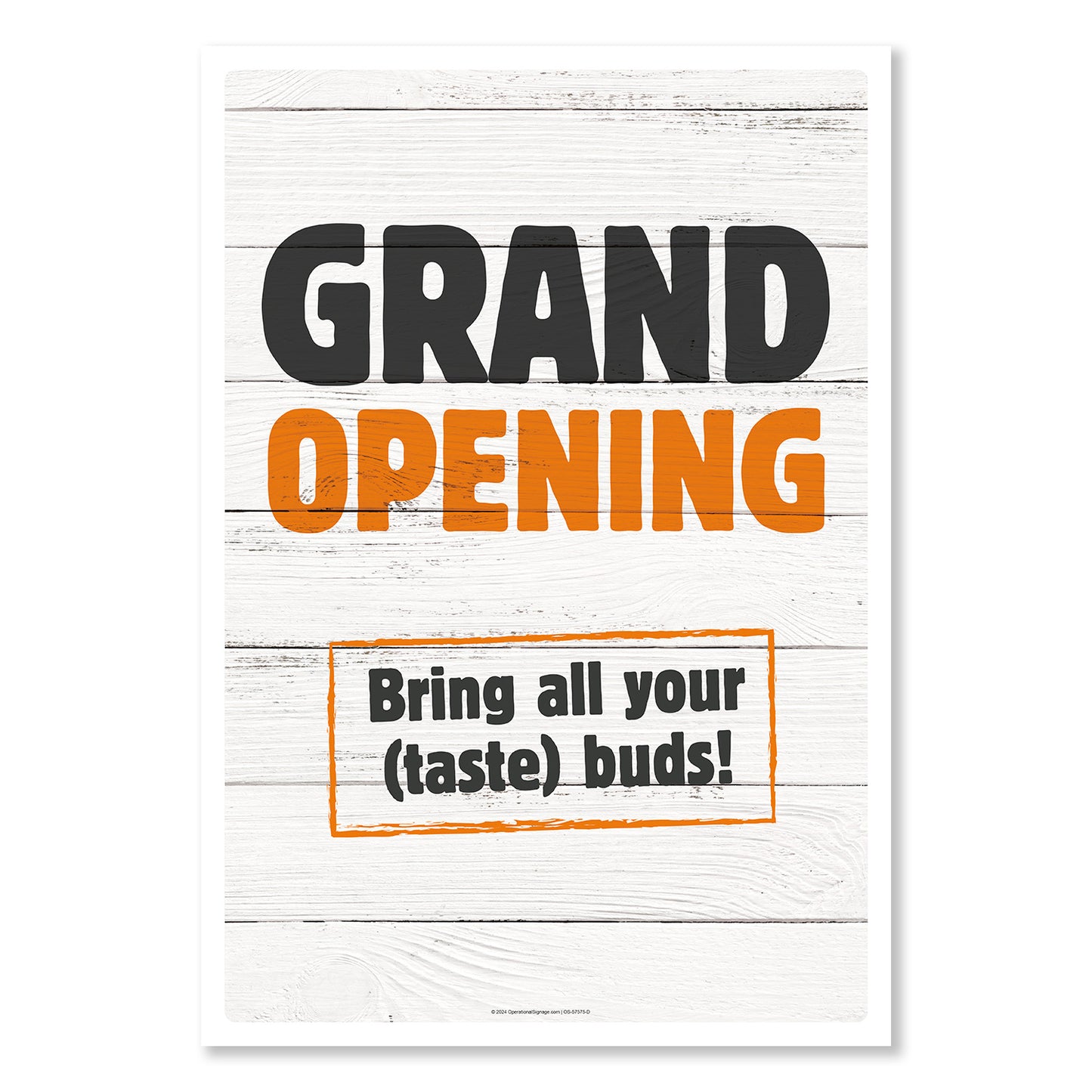 Grand Opening - Window Poster - 29 In. X 42 In.