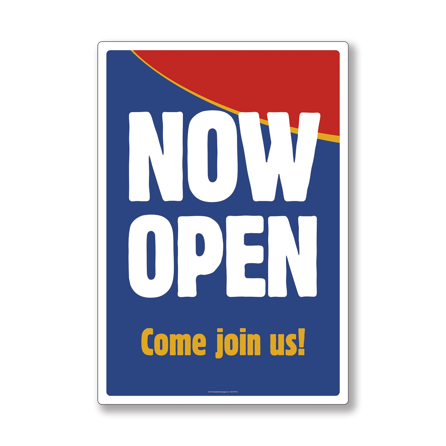 Now Open - DS Poster - 29 in. x 42 in. – OperationalSignage.com