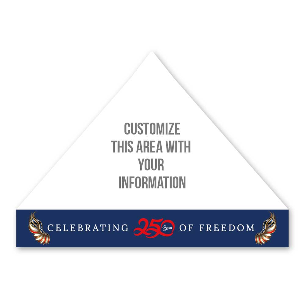 Custom - Celebrating 250 Years of Freedom - Pop-Up Tent 10' x 10'