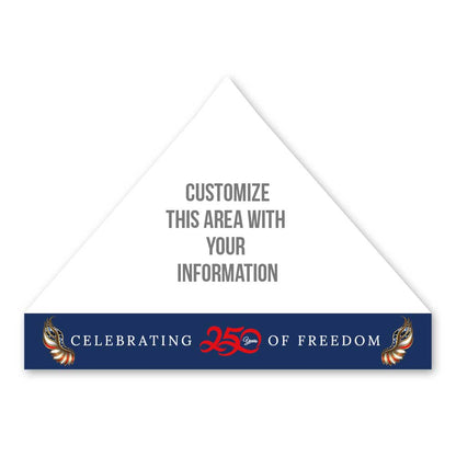 Custom - Celebrating 250 Years of Freedom - Pop-Up Tent 10' x 10'