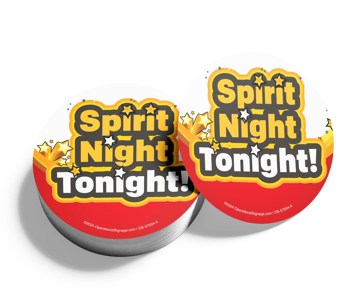 Spirit Night - Stickers – OperationalSignage.com