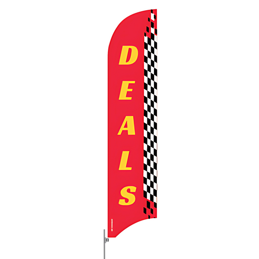 DEALS - Blade Flag Red & Yellow - 13 ft.