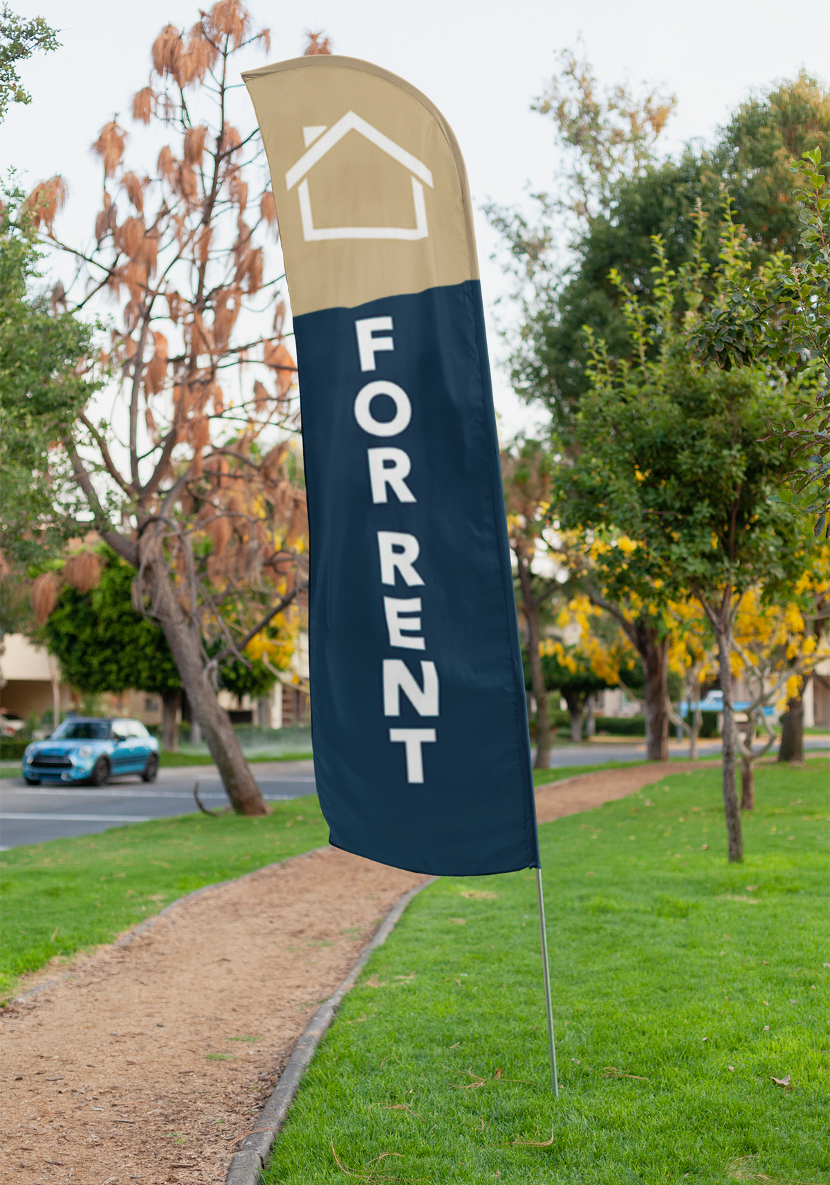 Flags For Renting For Rent - Blade Flag w/Hardware - 13 FT. – OperationalSignage.com