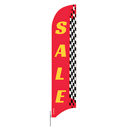 SALE - Blade Flag Red & Yellow - 13 ft.