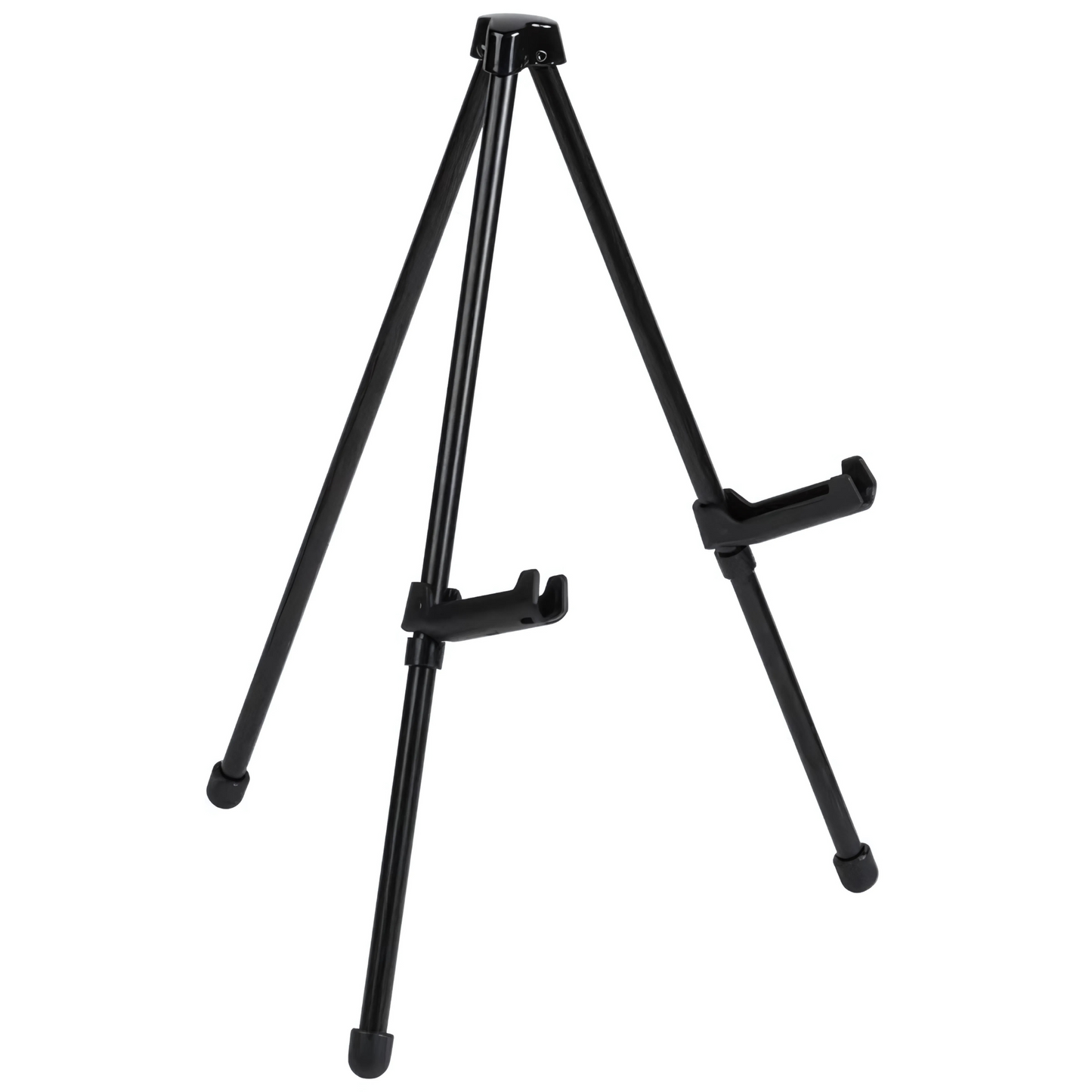 black 14 inch easel display white background