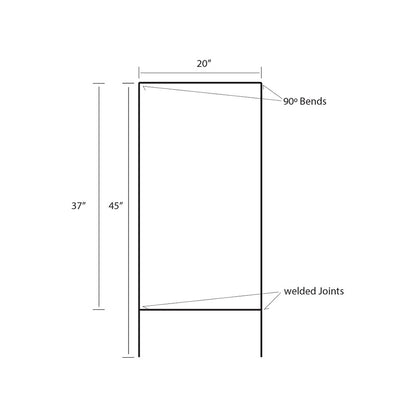 Mobile App Pickup - Right Arrow - Lawn Sign - 24 In. X 18 In.