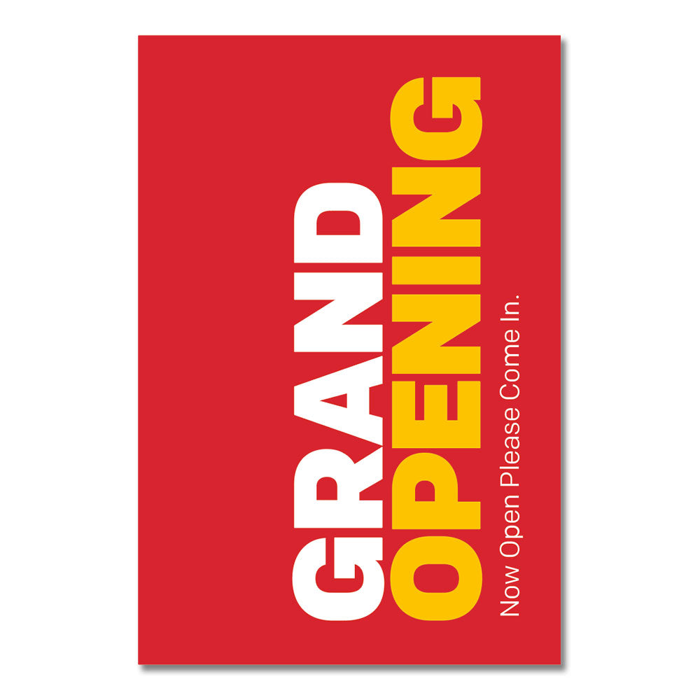 Grand Opening - A-Frame Insert - 24.25 In. X 36.125 In.