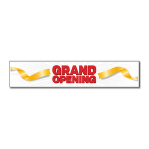 Grand Opening - Door Decal - 30 In. X 6 In.