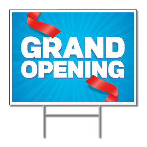 Grand Opening - Lawn Sign - 24 In. X 18 In.