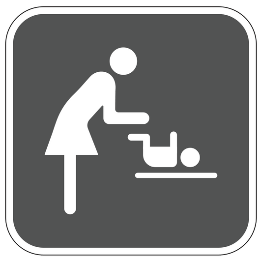 Changing Station - Sign - 10 In. X 10 In.