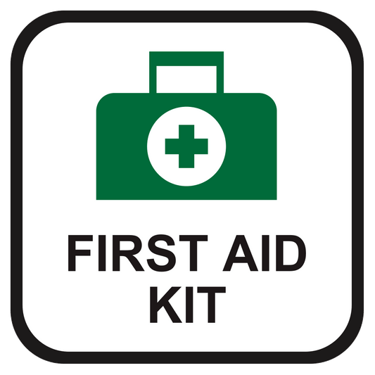 First Aid Kit - Sign - 10 In. X 10 In.