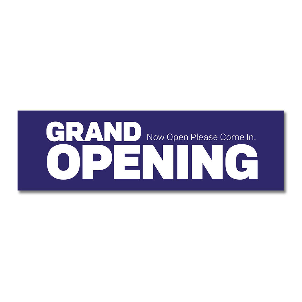 Grand Opening - Banner - 10 Ft. X 3 Ft.