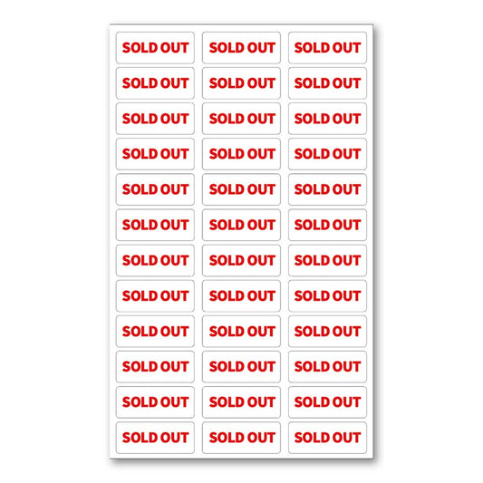 Sold-out - Decal Sheet