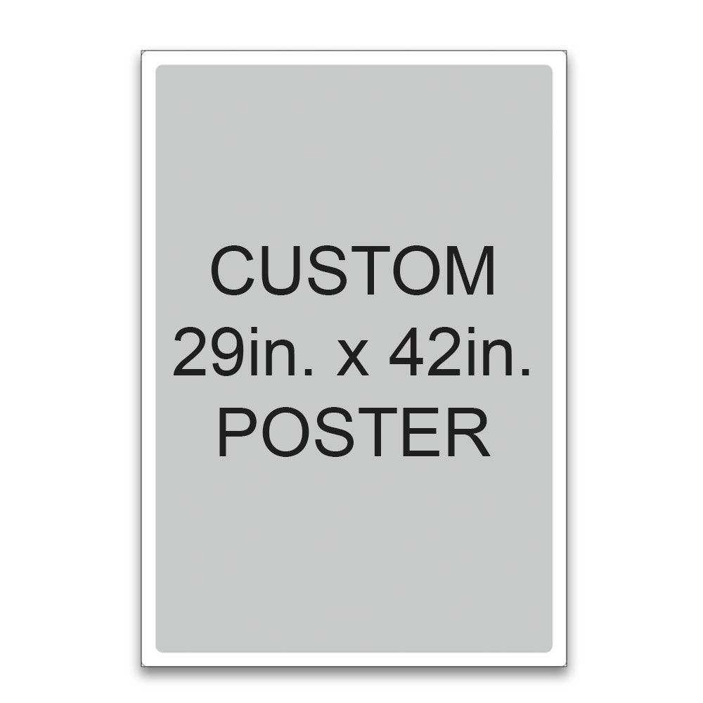 Custom Poster Sizes