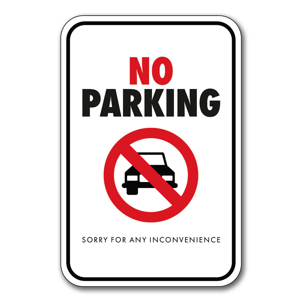 No Parking - Parking Sign - 12 In. X 18 In.