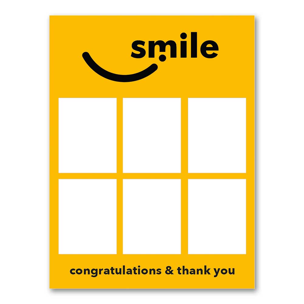 Large S.M.I.L.E. Crew Communication Board - 30 In. X 40 In.