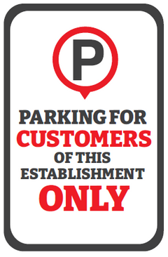 No Soliciting - Parking Sign - 12 In. X 18 In.