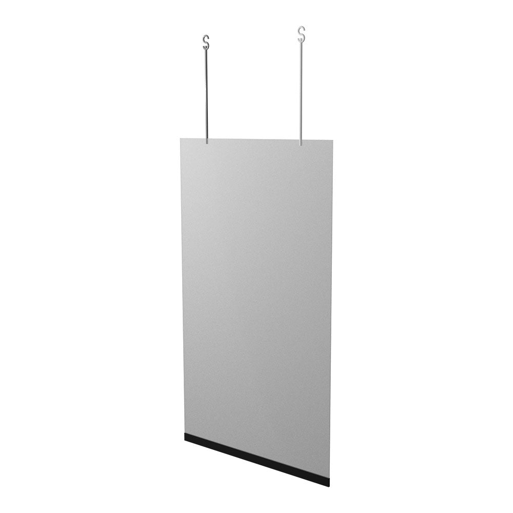 Single Panel Hanging Shield - Protective Barrier - 24 In. X 48 In.