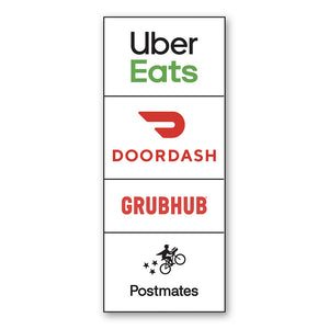 Delivery Partner Pickup - Parking Sign