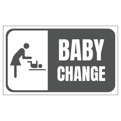 Baby Changing Sticker Baby Changing Station - Sign - 20 In. X 12 In. – OperationalSignage.com