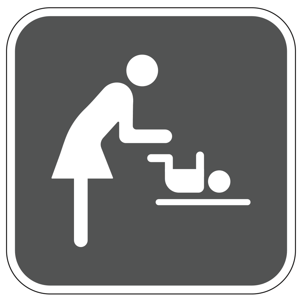 Changing Machine Sign Changing Station - Sign - 10 In. X 10 In. – OperationalSignage.com