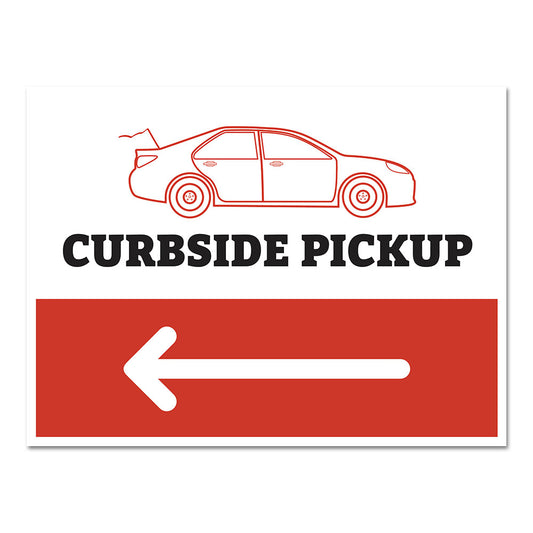 Inform A-Frame Insert - Curbside Pickup