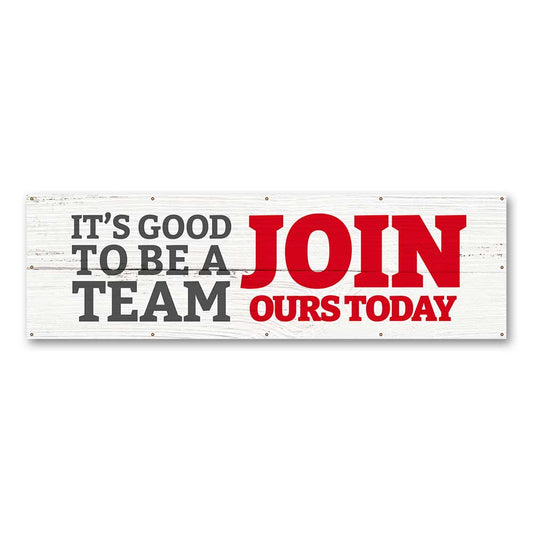 Join Our Team -  Banner 10 Ft. X 3 Ft.