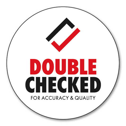 Double Checked Tamper Proof - Stickers